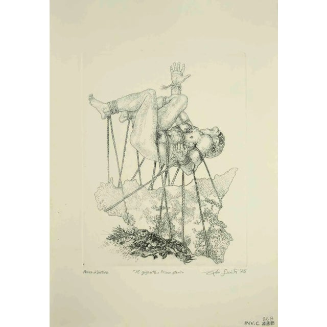 The Giant is an original artwork realized in 1975 by the Italian Contemporary artist Leo Guida (1992 - 2017). Original...