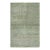 Rug & Kilim's Modern Textural Rug in Sage and Ivory Geometric Pattern For Sale