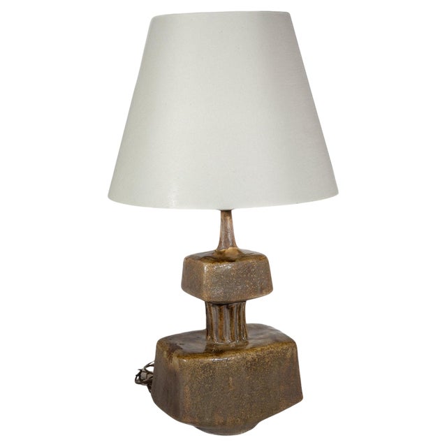 Large Ceramic Table Lamp by Kaiser Leuchten, 1970s For Sale