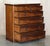 Antique Victorian Flamed Mahogany Two Over Four Chest of Drawers For Sale - Image 16 of 18