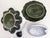 Majolica Cauliflower Soup Tureen With Lid, Ladle and Tray - 4 Pieces For Sale In New York - Image 6 of 6