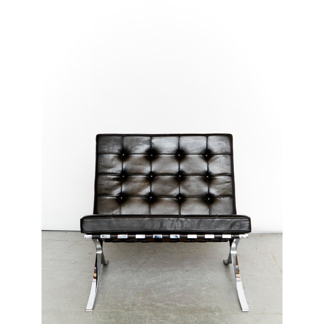 1970s MR 90 Barcelona Lounge Chair by Ludwig Mies Van Der Rohe for Knoll Inc., 1950s For Sale - Image 5 of 18