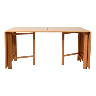 Maria Flap Table in Birch by Bruno Mathsson, 1936 For Sale