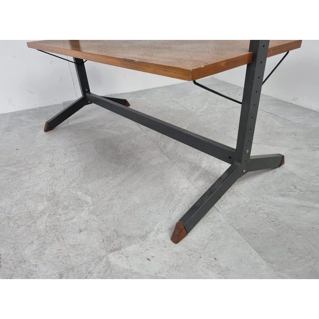 Brown Mid-Century Bookshelf by Olof Pira for String AB, 1960s For Sale - Image 8 of 11