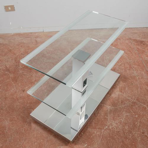 Silver Crystal Play Model B TV Stand from Cattelan For Sale - Image 8 of 18