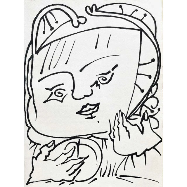 Francoise Gilot Tout Dire 1 Lithograph Tout Dire For Sale