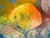 Contemporary Leah Schmaman Original Oil on Canvas Painting of Hot Air Balloons, c.2015 For Sale - Image 4 of 8