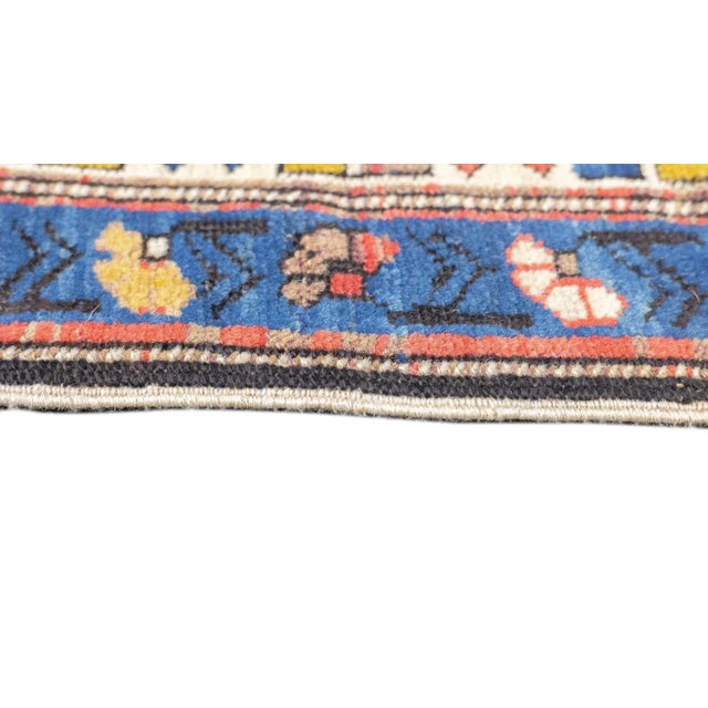 Antique Perpedil Rug 3'10'' x 5' For Sale - Image 9 of 12