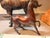 1970s Tang Dynasty Style Brass Horse Sculptures - Matching Pair Set 22” - Unmarked For Sale - Image 9 of 12