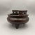 Chinese Vintage Heavy Bronze Incense Burner - Three-Legged Censer For Sale - Image 3 of 9