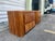 Asian Pair of 70's Watterfall Rattan Nightstands Manner of Gabriella Crespi - A Pair For Sale - Image 3 of 9