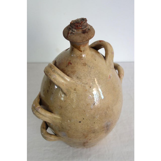 19th Century Glazed Terracotta Jug, Provence For Sale - Image 11 of 16