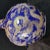 White Chinese Ceramic Vase,Kangxi Marked Blue Ground Gold Drawing Porcelain Tianqiu Vase Hand Painted Dragon Pattern For Sale - Image 8 of 13
