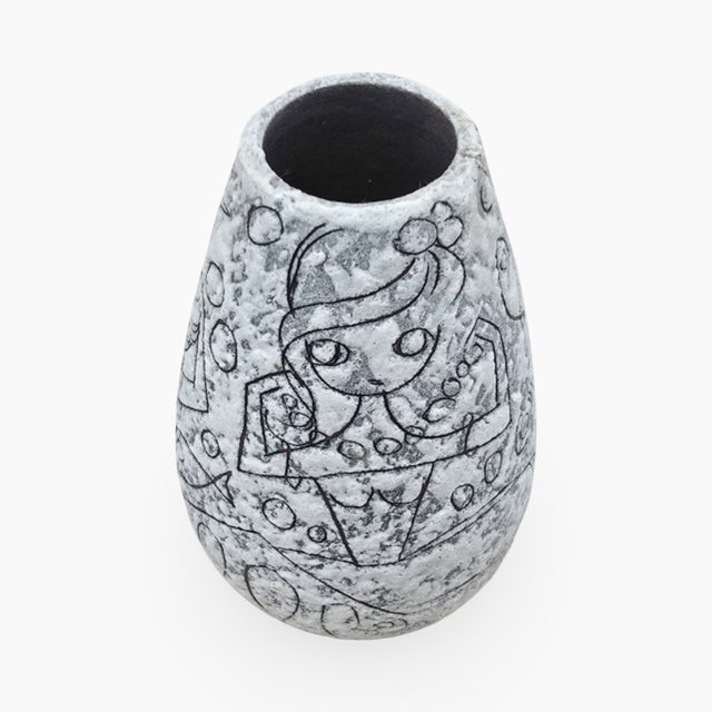 Ceramic Vase by Adele Bolz for Ruscha, 1960 For Sale - Image 9 of 17