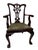 Mid 20th Century Mid 20th Century Set of 12 English Chippendale Style Mahogany Dining Chairs With Ball & Claw Feet – 2 Armchairs and 10 Side Chairs For Sale - Image 5 of 10