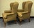 1990s Late 20th Century Upholstered Wingback Chairs - A Pair For Sale - Image 5 of 12