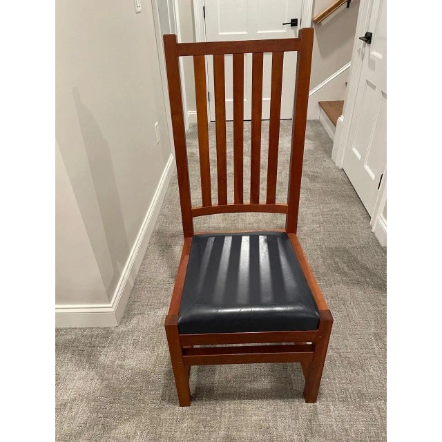1980s 1980s Thomas Moser Mission Style Readers Chair For Sale - Image 5 of 5
