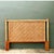 Wood Vintage Bamboo and Wood King Headboard For Sale - Image 7 of 12
