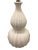 Mid-Century Modern Large White Ceramic Table Lamp, France 1960s For Sale - Image 3 of 6