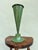 Mid-Century Modern Green Enameled Metal Cone Vase For Sale In Miami - Image 6 of 6