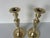 1970s Vintage Brass Candle Holders- a Pair For Sale In Miami - Image 6 of 10