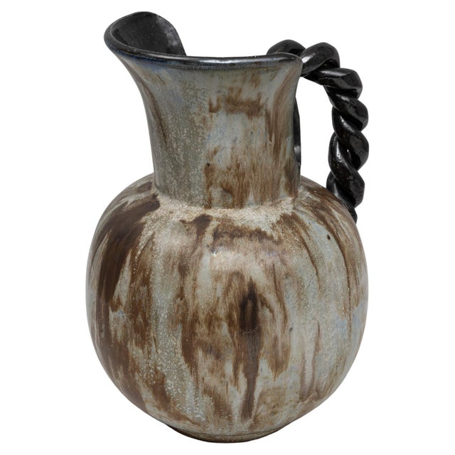 20th Century Belgian Ceramic Vase For Sale - Image 9 of 18