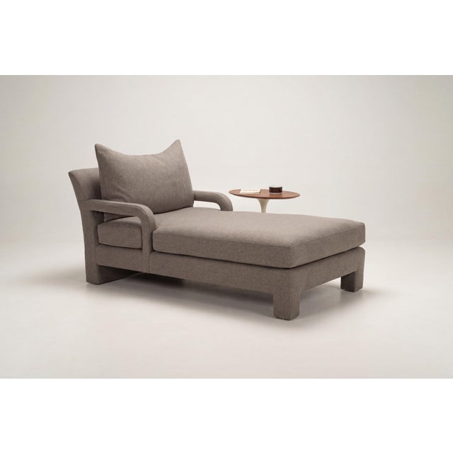 1980s John Mascheroni Chaise Lounge for Swaim For Sale - Image 5 of 11