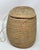 1980s 1980s Golden Grass Brazilian Lidded Basket For Sale - Image 5 of 6