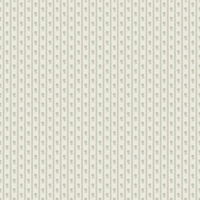 Early 21st Century Boråstapeter Lilla Lyckan Wallcovering In Sage For Sale - Image 5 of 5