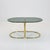 Gold Mid-Century Modern Hollywood Regency Brass Coffee Table with Smoked Glass Top, Italy, 1960s For Sale - Image 8 of 11