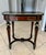 Antique 19th-Century French Napoleon III Work or Vanity Side Table For Sale - Image 4 of 18