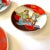 Red Japanese Satsuma Moriage Hand Painted Plates With Gold Leaf - Set of 8 For Sale - Image 8 of 9