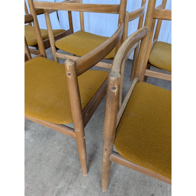 Brown Mid-Century Armchairs from Stol Kamnik, Yugoslav, 1970s, Set of 6 For Sale - Image 8 of 18