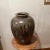 Vintage Exta Large Stoneware Iridescent Colors Drip Glaze Pottery Vase For Sale - Image 4 of 13
