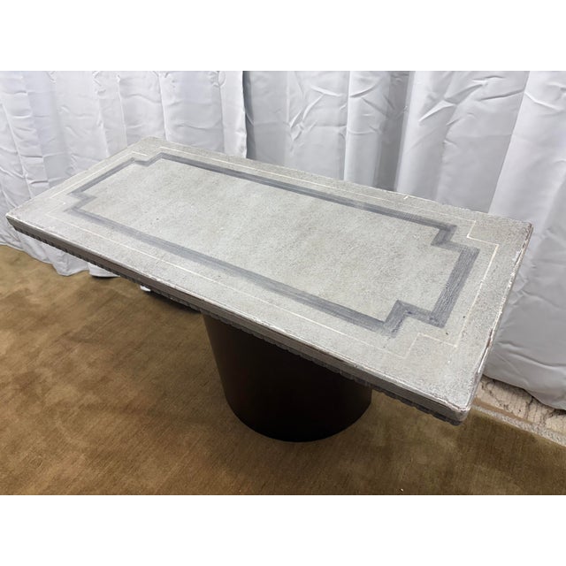 Curated Attributed to Arhaus Bell’Arte Console Table For Sale - Image 9 of 18