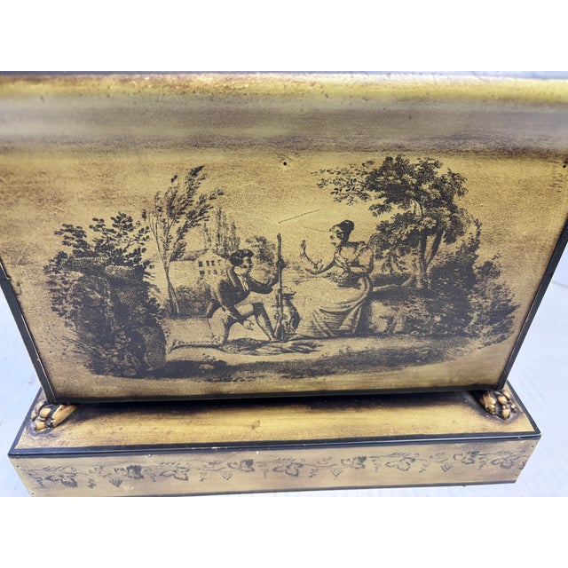 1960s Classical Italian Tole Planter / Cache Pot For Sale - Image 10 of 13