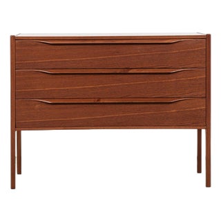 Mid-Century Danish Model 34 Chest of Drawers in Teak by Kai Kristiansen for Aksel Kjersgaard 1960s For Sale