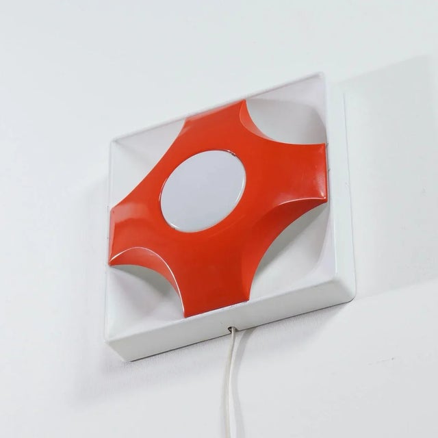Mid-Century Modern Pop Art Wall Light from Sölken-Leuchten, 1970s For Sale - Image 3 of 13