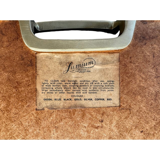 Mid 20th Century Lumium Bar Trolley – British Made For Sale - Image 18 of 18