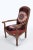Suzani Embroidered Red Chair For Sale - Image 4 of 13