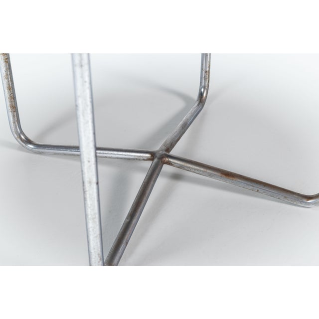 Coffee Table with Tubular Frame by Michael Thonet, 1940s For Sale - Image 9 of 12