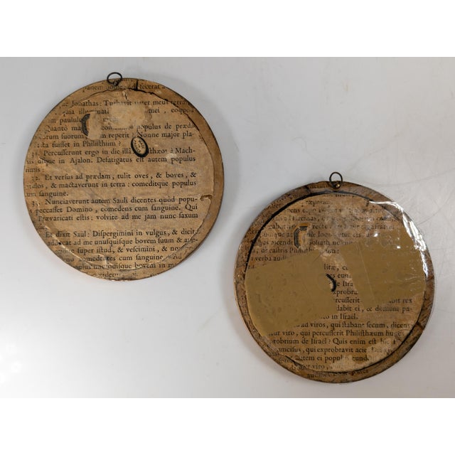 18th Century Pair of French Miniature Gouache Landscape Paintings by Louis-Gabriel Moreau For Sale - Image 12 of 14