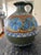 1920s Antique Gouda Pitcher Vase Anjer “ Carnation Pattern For Sale - Image 10 of 11