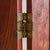 Vintage French Three-Panel Folding Screen + Antiqued Mirror Glass - 2 Available For Sale - Image 9 of 11