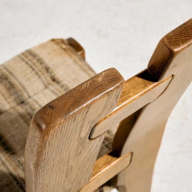 Oak Dining Chairs, 1980s, Set of 4 For Sale - Image 9 of 18