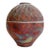 VTG Steve Ernt Raku Studio Art Pottery Signed Metallic Glaze 7" For Sale