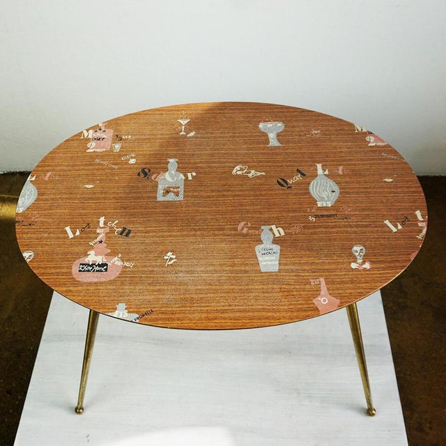 This charming Midcentury coffee or cocktail table has been produced inGermany circa 1950s by Ilse Möbel, as marked on the...
