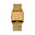 Vintage Patek Philippe 25mm Square Ellipse 18k Gold Black Dial Watch For Sale - Image 12 of 16
