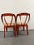 This pair of Multipls Chairs by French designer Joseph Mathieu are extremely rare both for their woven seats and for the...