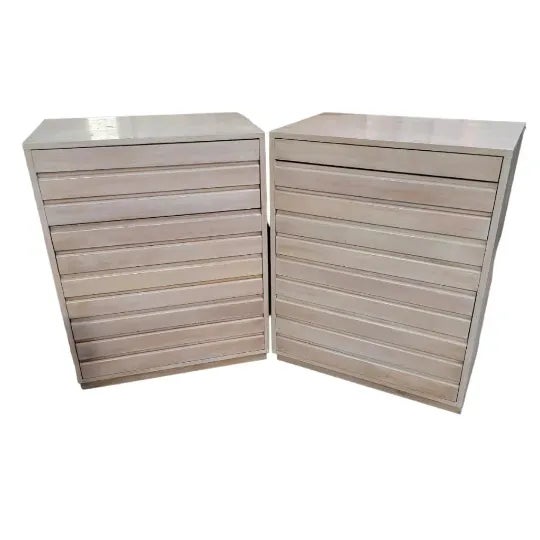 Mid Century Modern Driftwood 5 Drawer Chest by Sligh Furniture - Pair For Sale - Image 11 of 11